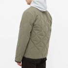 A.P.C. Men's Fred Quilted Jacket in Khaki