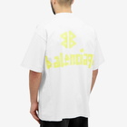 Balenciaga Men's Tape T-Shirt in White