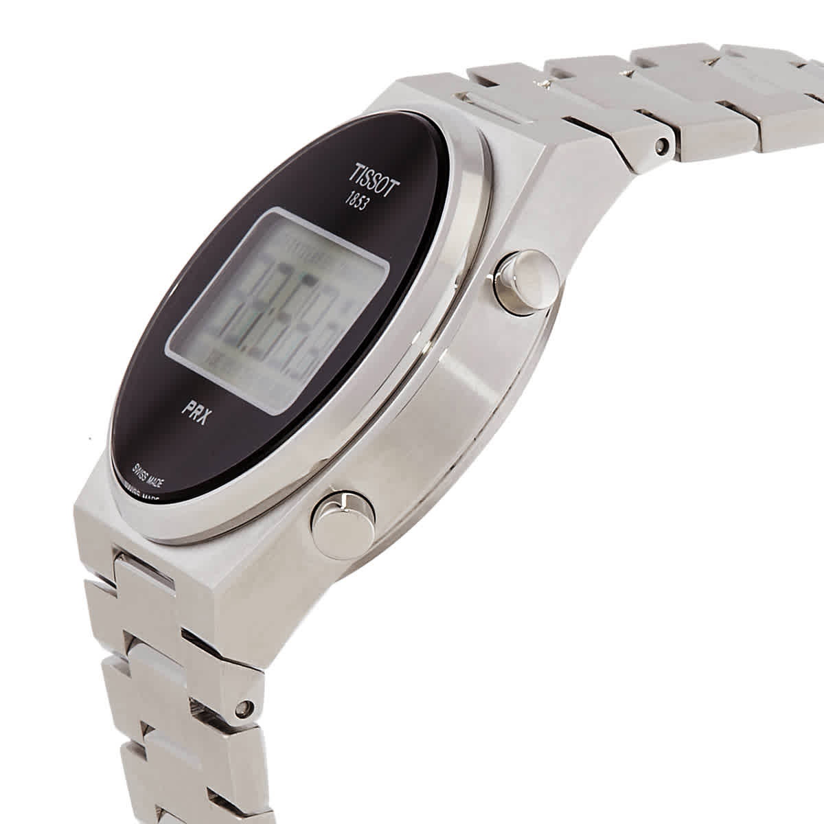 極美品！TISSOT PRX T1372631105000 35mm ブラック Tissot PRX Digital 35mm Black Dial Steel Women's Watch T137.263.11