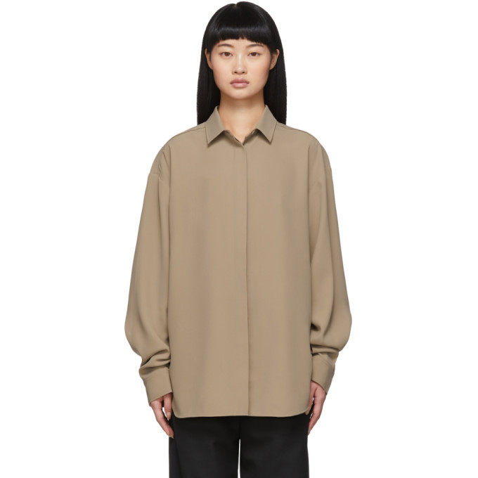 Toteme Beige Lago Shirt Toteme