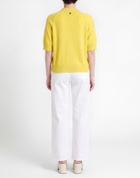 Manila Grace Womens Sweater in Yellow