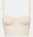 Galvan Nyx embellished bra top