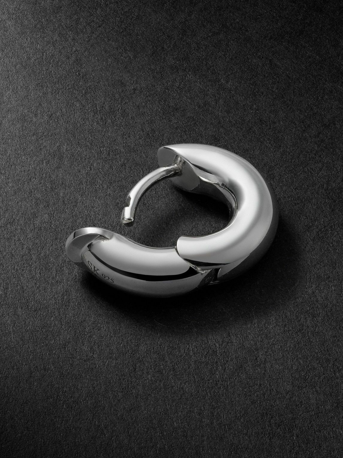 Spinelli Kilcollin - Mini Macro Sterling Silver Single Hoop Earring