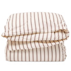 Tekla Fabrics Double Duvet in Hopper Stripes