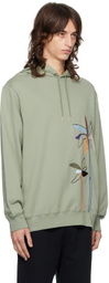 Paul Smith Green Embroidered Hoodie