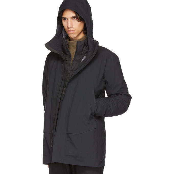 Arcteryx Veilance Black Patrol Down Coat Arc'teryx Veilance