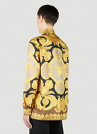 Versace - Barocco Silk Shirt in Gold