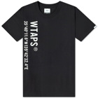 WTAPS Men's GPS Print T-Shirt in Black