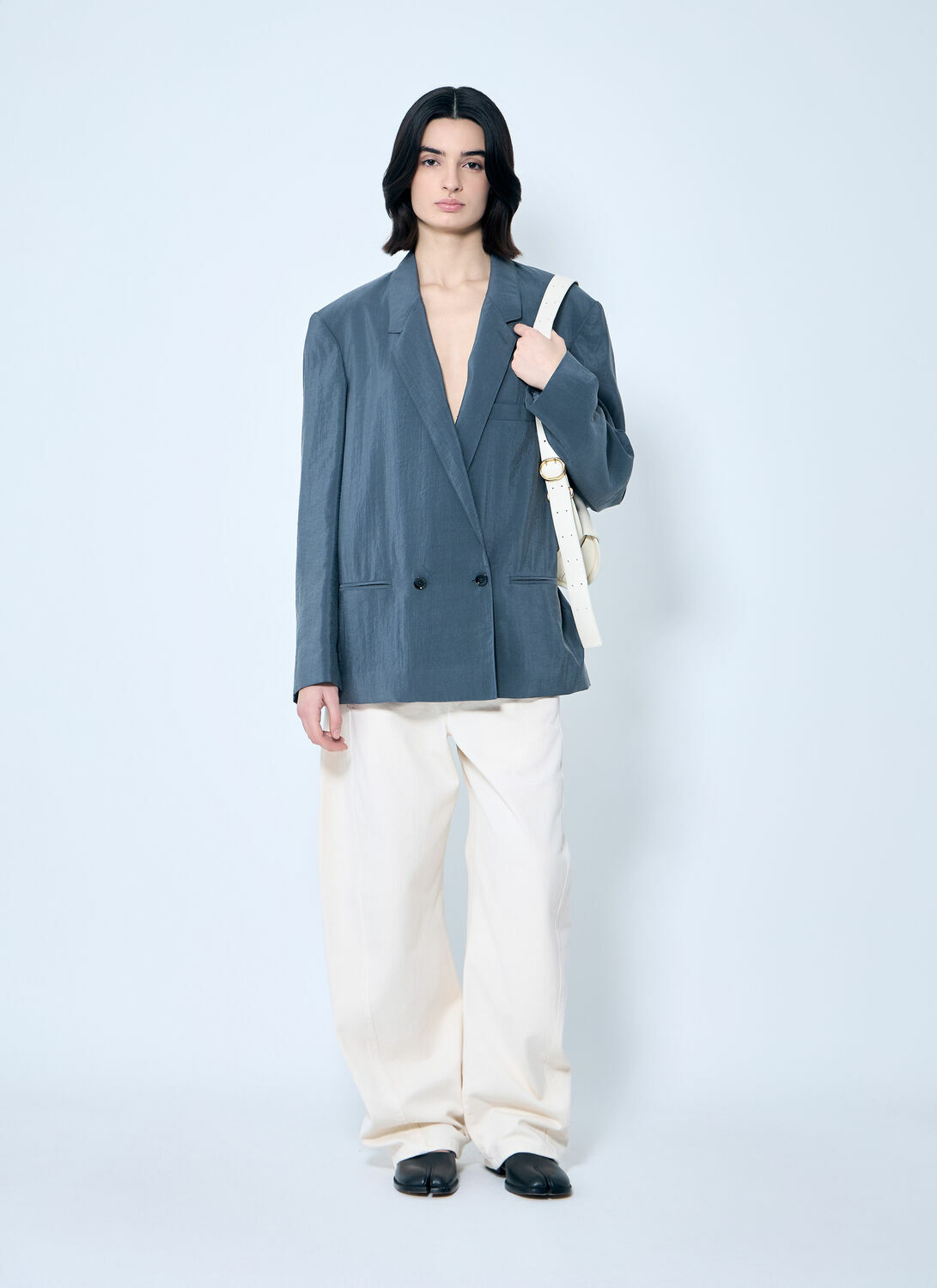 Lemaire Soft Tailored Double-Breasted Blazer