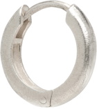 Parts of Four Silver Hoop V2 Single Earring
