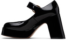 Stella McCartney Black Patent Mary Jane Heels