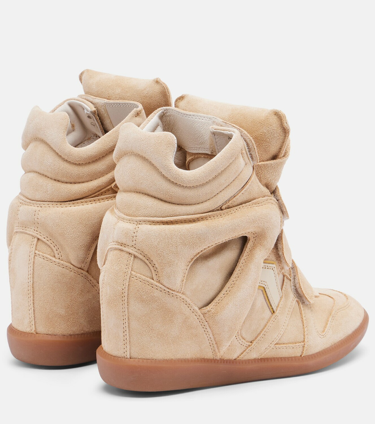 Isabel Marant Bekett suede high-top sneakers