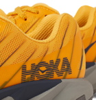 Hoka One One - Torrent Rubber-Trimmed Mesh Trail Running Sneakers - Yellow