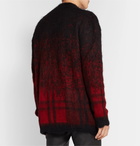 Isabel Benenato - Mohair-Blend Cardigan - Black