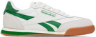 Reebok Classics White & Green Campio XT Sneakers