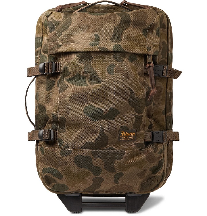 Photo: Filson - Dryden Canvas Carry-On Suitcase - Green