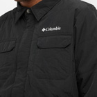 Columbia Men's Harrington Insulated Shirt Jacket in Black