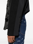 Bianca Saunders Black Larent Twill Bomber Jacket