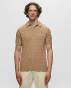 Polo Ralph Lauren Sscblplcktpp S/S Polo Shirt Brown Polos