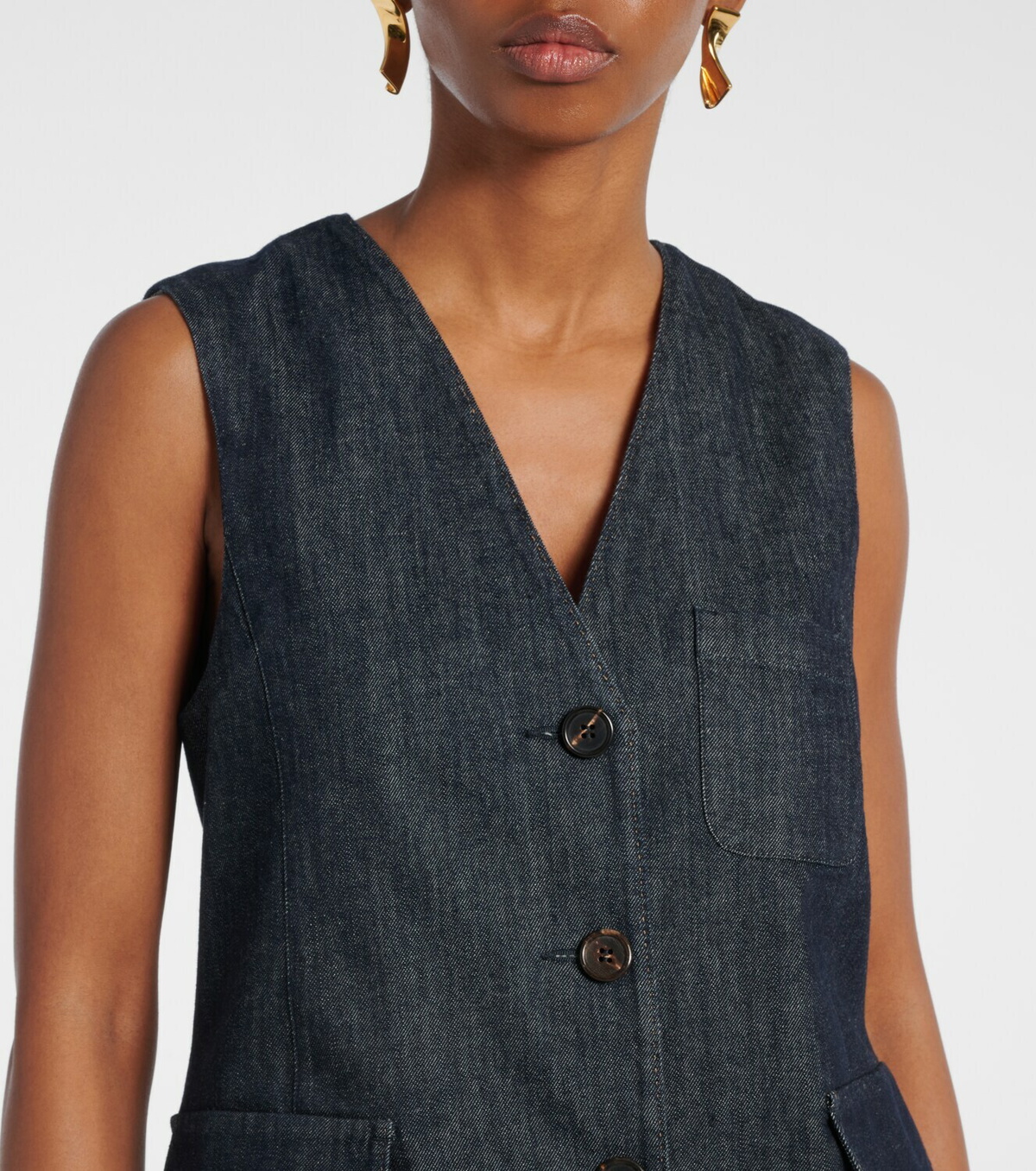 'S Max Mara Denim vest