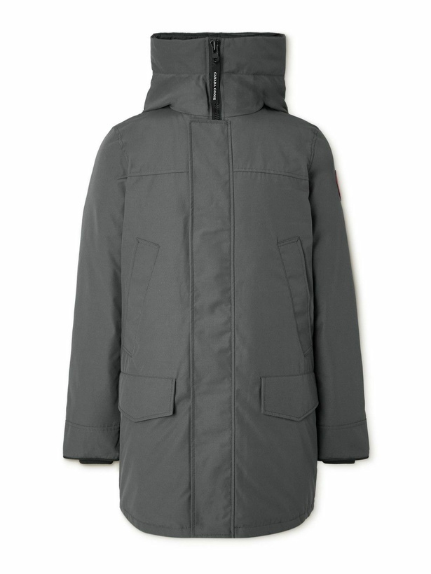 Photo: Canada Goose - Langford CORDURA®-Trimmed Arctic Tech® Hooded Down Parka - Gray