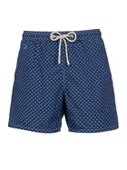 MC2 Saint Barth Man Lightweight Fabric Swim-shorts Lighting Micro Fantasy With Polka Dots Print