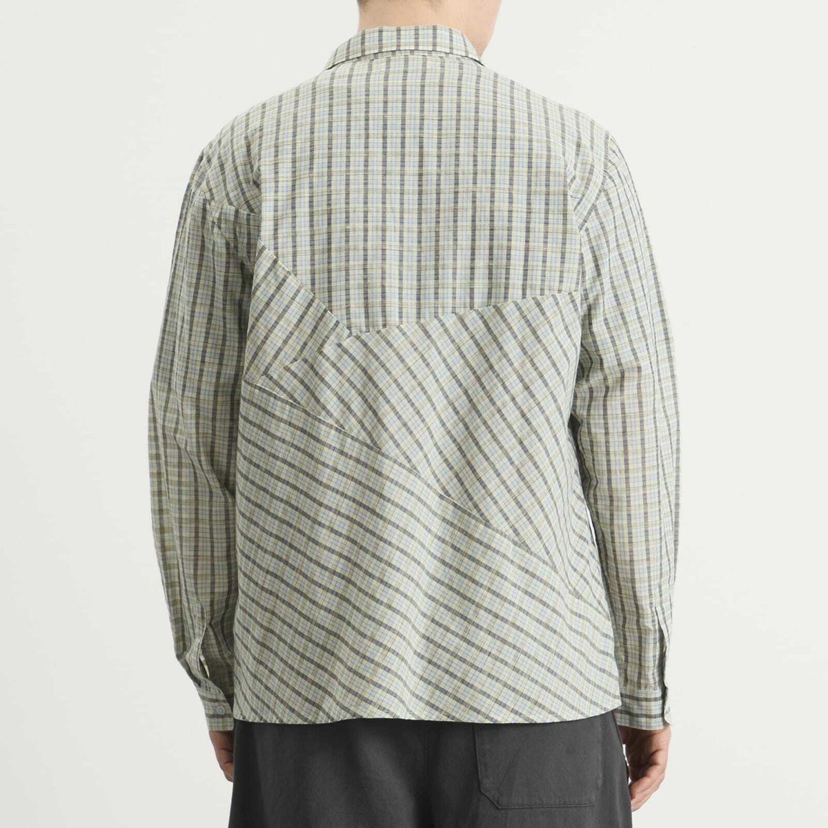 YMC Men's Check Substance Shirt in Multi