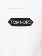 TOM FORD - O'Connor Slim-Fit Satin-Trimmed Wool and Mohair-Blend Tuxedo Jacket - White