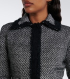 Nina Ricci Wool-blend tweed jacket