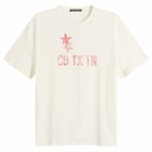 Cole Buxton Men's CB TX TN T-Shirt in Vintage Whitalye