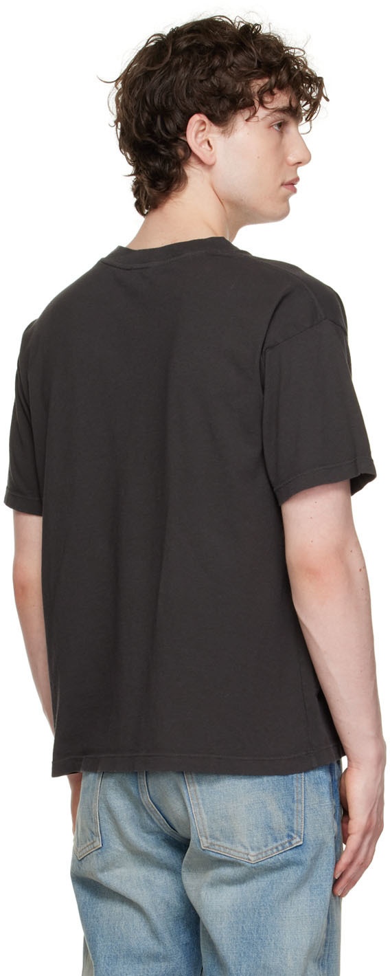 SEEKINGS Black Double Logo T-Shirt
