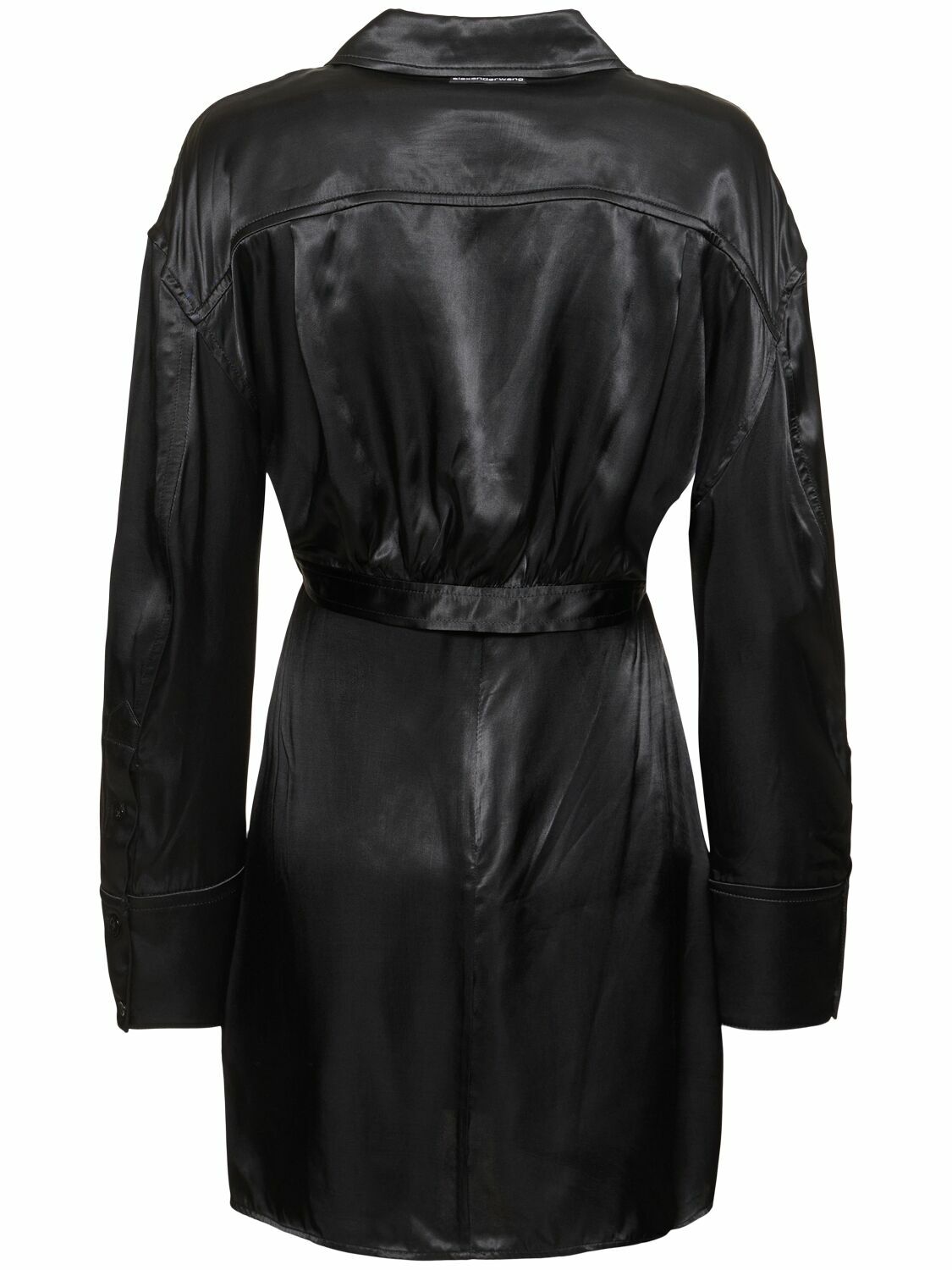 ALEXANDER WANG Satin Viscose Slip Dress with bolero Alexander Wang