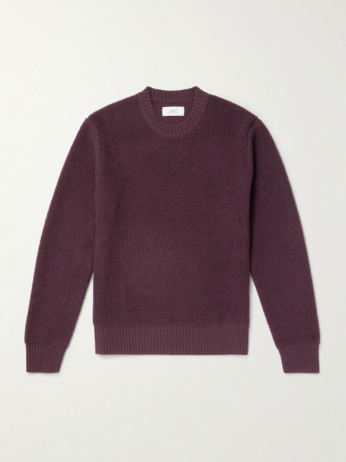 Mr P. - Cashmere Sweater - Purple