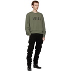 AMIRI Khaki Core Logo Sweatshirt