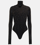 Alex Perry Sloan crystal-embellished bodysuit