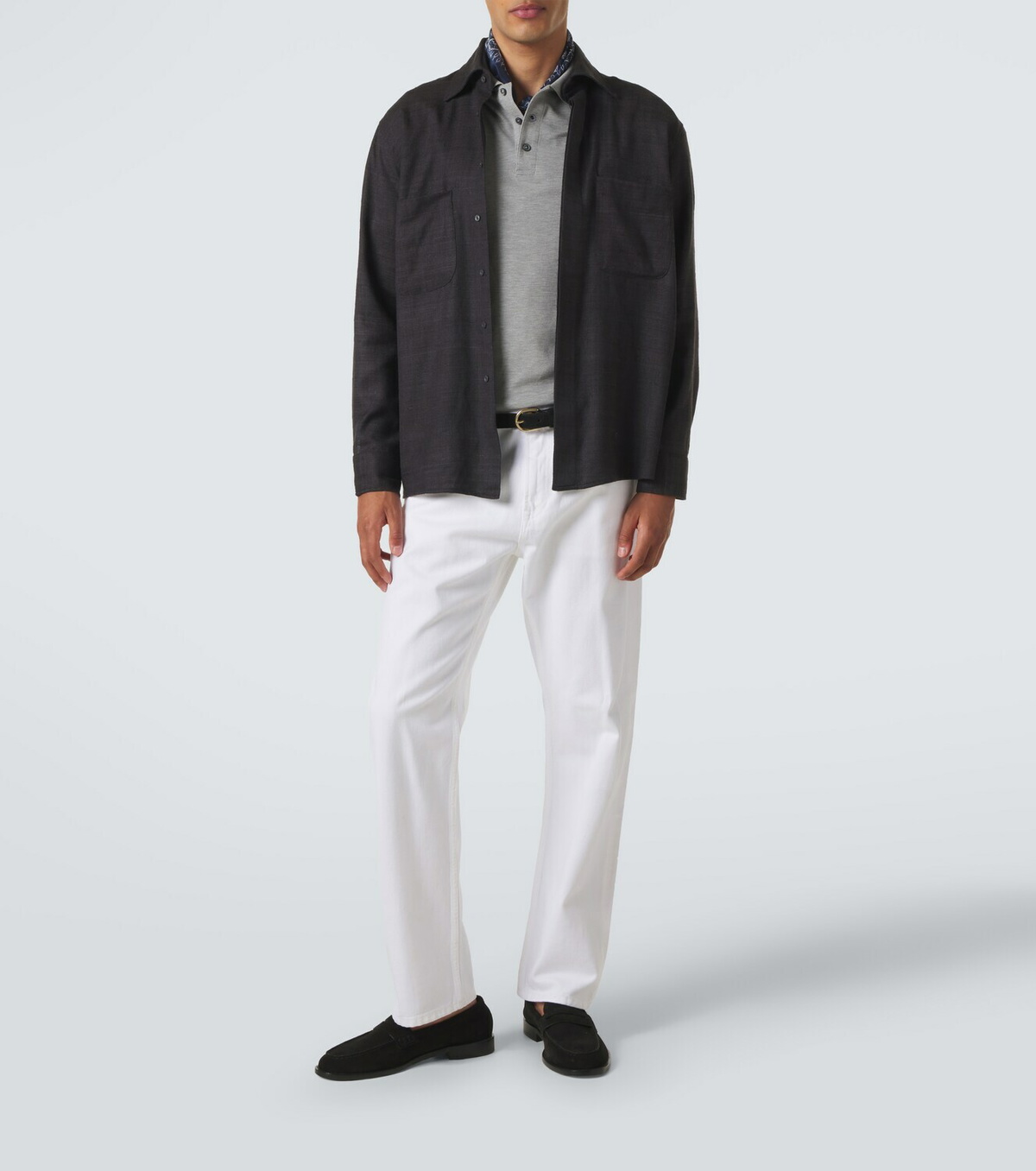 Ralph Lauren Purple Label Cotton piqué polo shirt