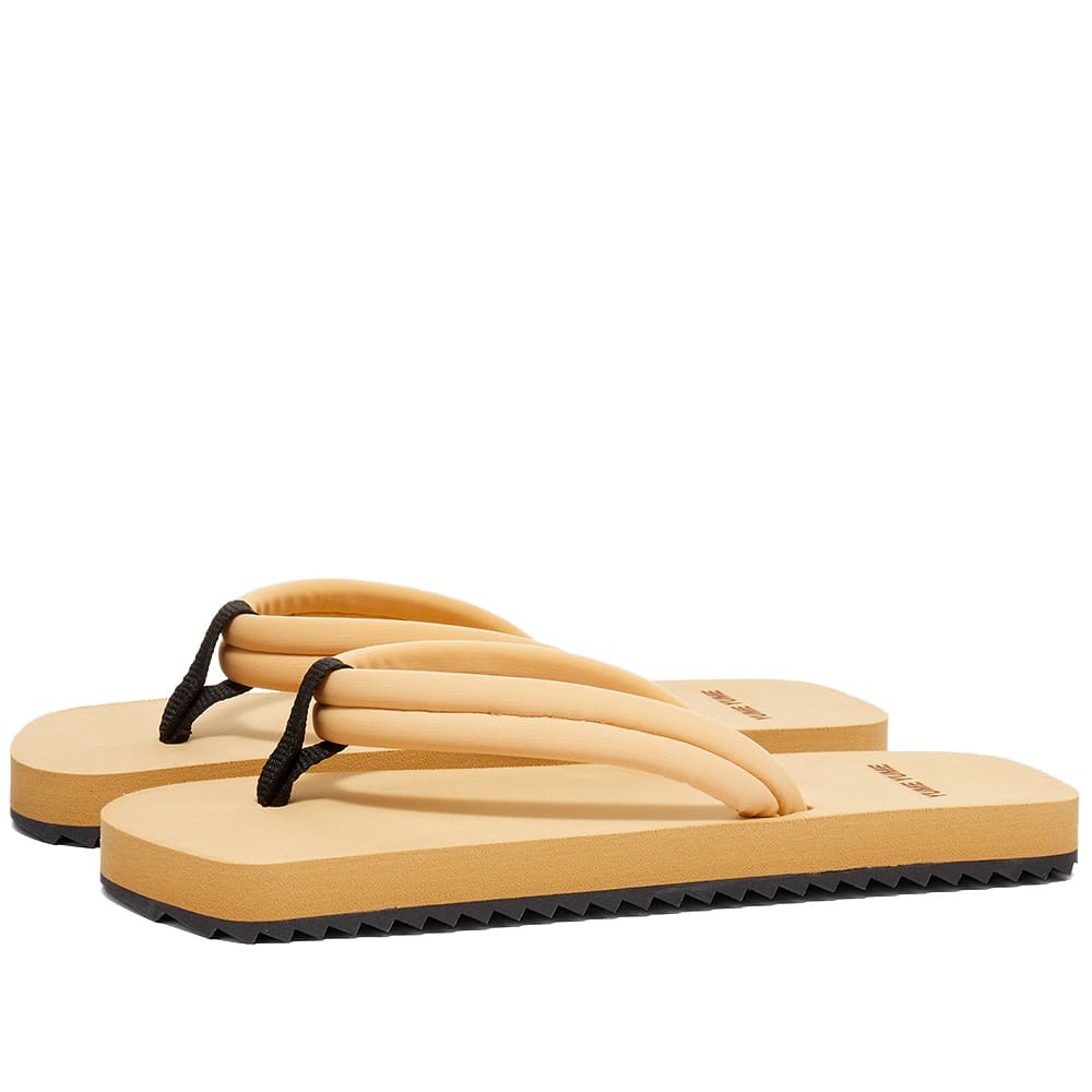 VIP【関税送料無料】希少 YUME YUME BEIGE FAUX LEATHER SANDALS YUME YUME SUKI BEIGE FLIP FLOPS