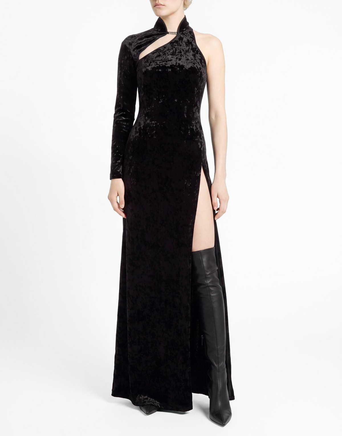 Versace Jeans Couture Womens Maxi dress in Black