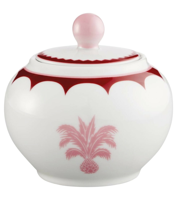 Photo: Aquazzura Casa Jaipur porcelain sugar bowl