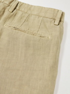 Boglioli - Slim-Fit Linen Suit Trousers - Neutrals