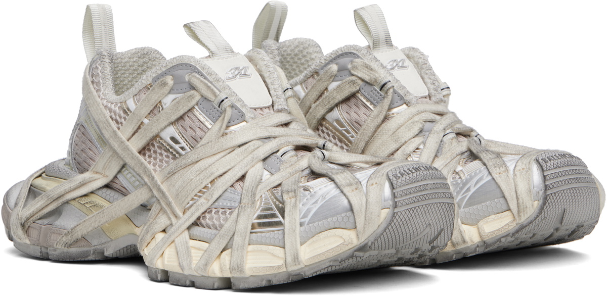 Balenciaga Gray 3XL Extreme Lace Sneakers Balenciaga