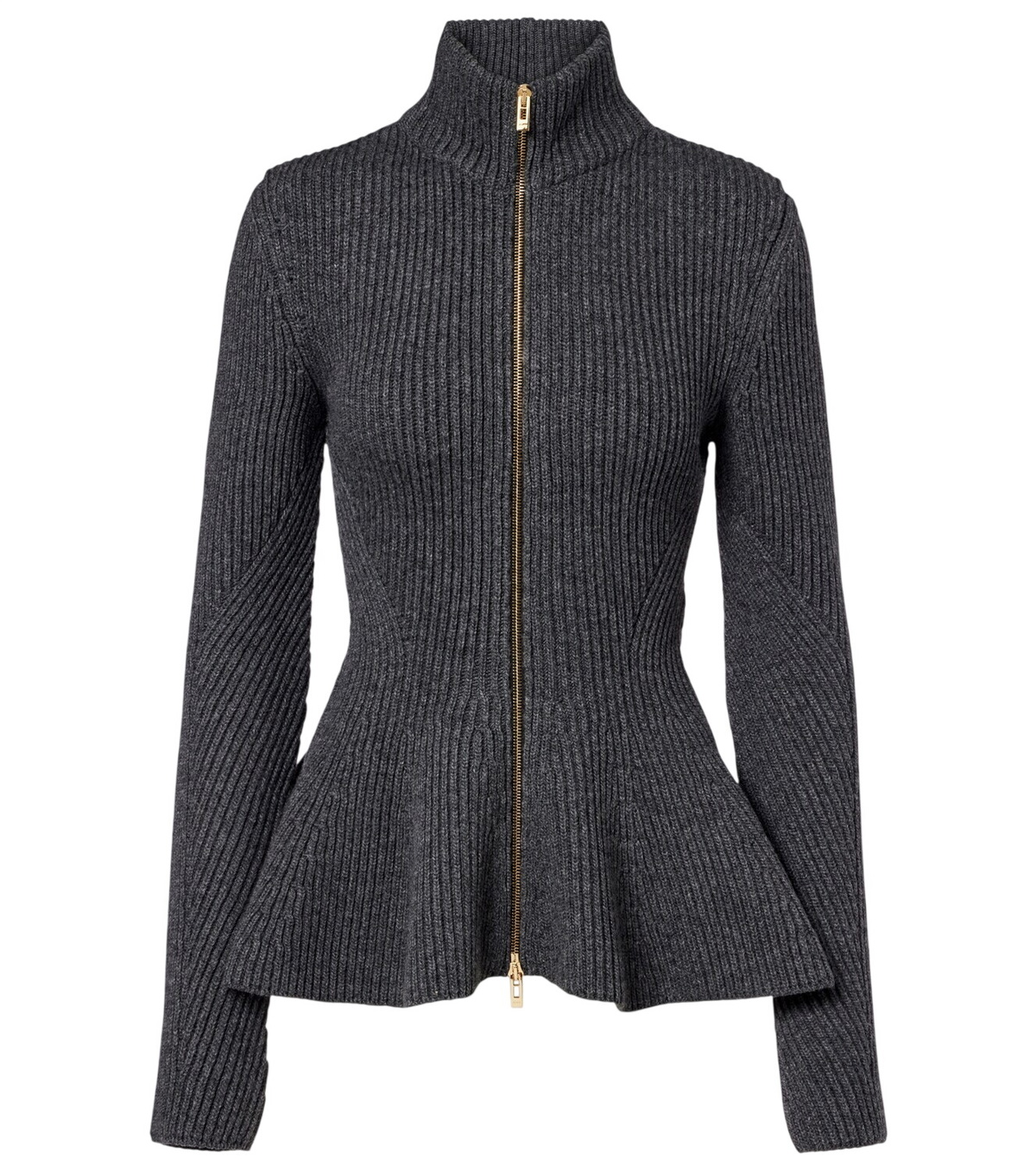ALAIA folded cardigan Black ALAÏA