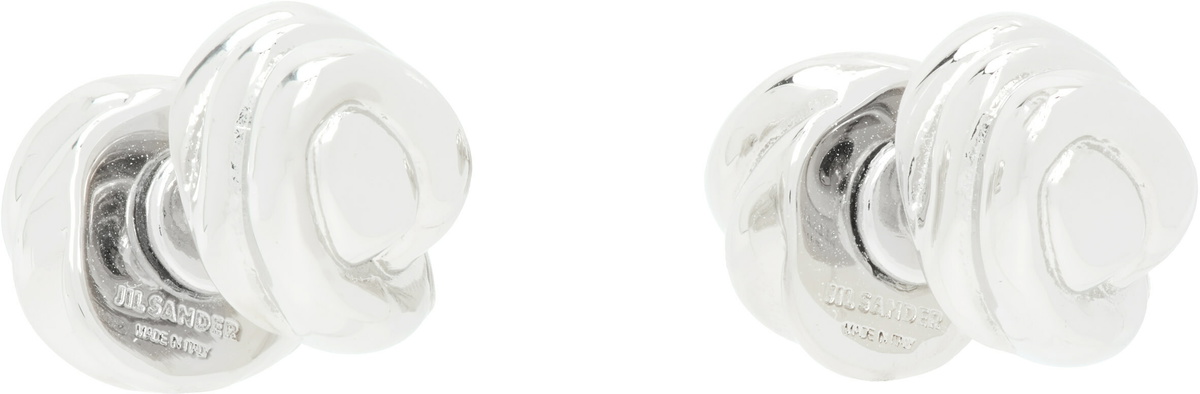 Jil Sander Brass Earrings