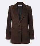 Veronica Beard Maci suede blazer