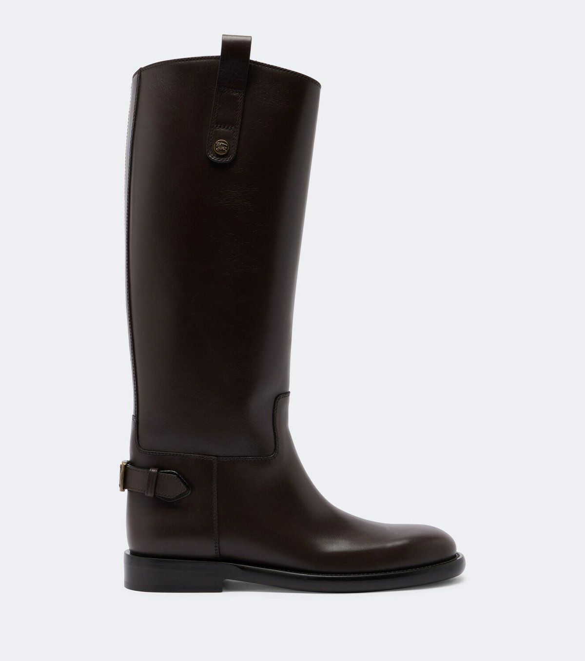 Burberry Cavalier leather knee-high boots