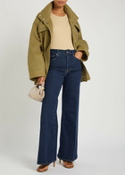Good American Good Waist Palazzo Wide-leg Jeans Blue