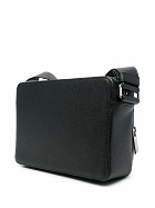 VALEXTRA - V-line Reporter Leather Crossbody Bag