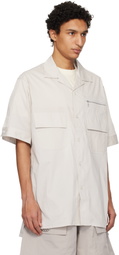 Y-3 Gray UT Short Sleeve Shirt