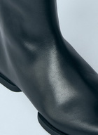 Jil Sander Leather Zip-Up Ankle Boot