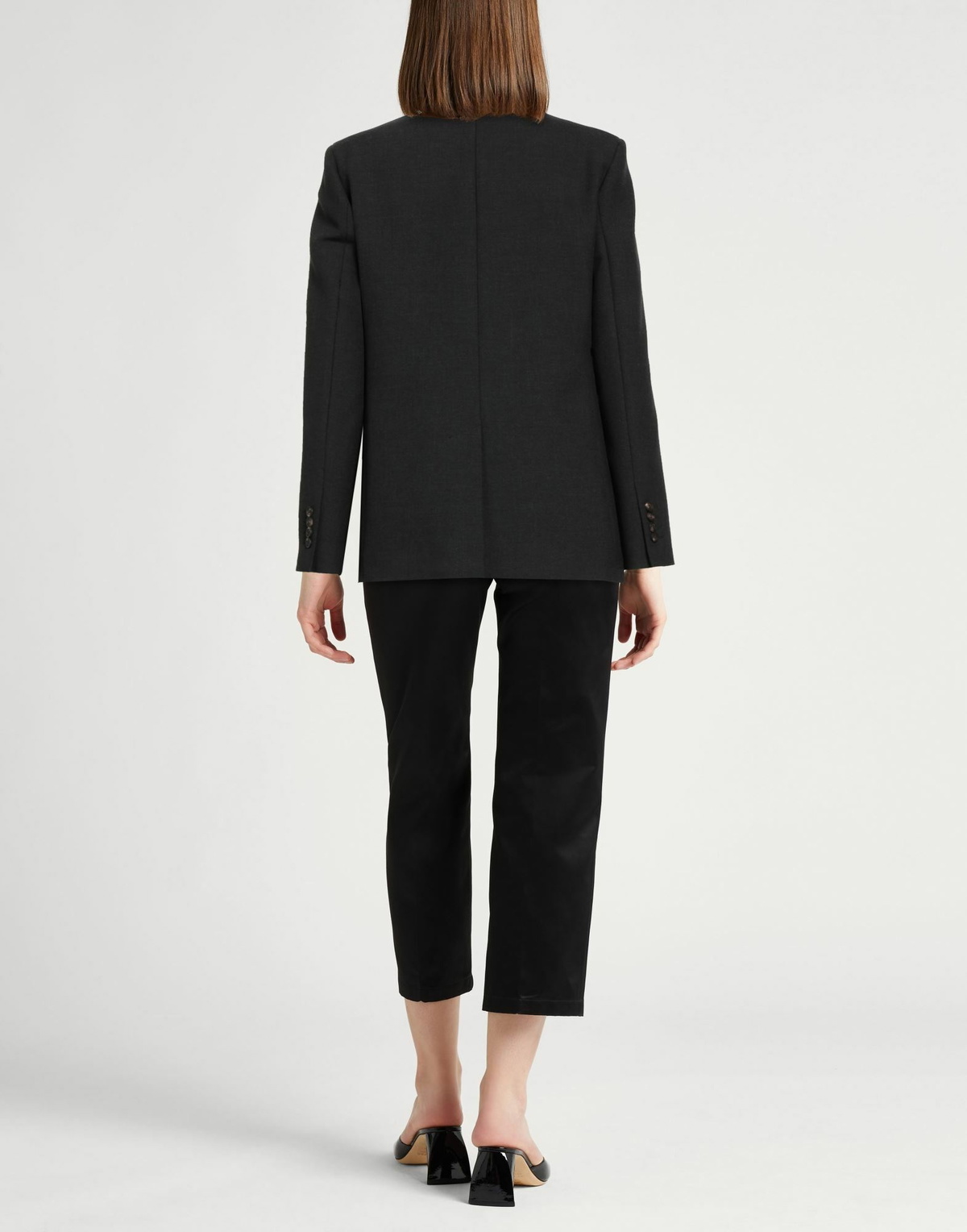Peserico Womens Blazer Charcoal